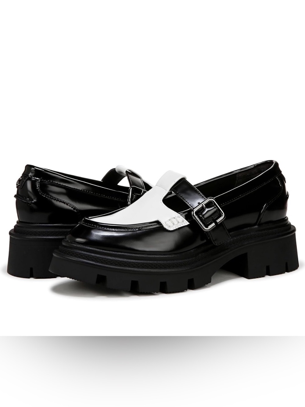 Circus NY by Sam Edelman Women's Payson Lug Sole Mary Jane Loafer size 8